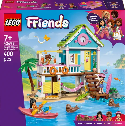 LEGO Friends - Strandhuis met zeehonden - 42699