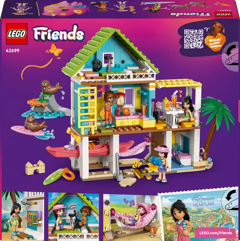 LEGO Friends - Strandhuis met zeehonden - 42699