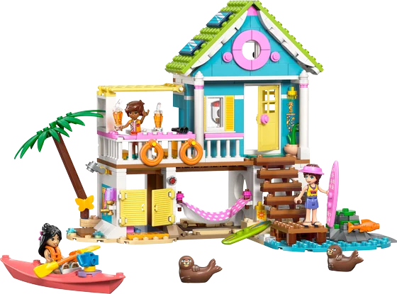 LEGO Friends - Strandhuis met zeehonden - 42699