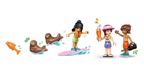 LEGO Friends - Strandhuis met zeehonden - 42699