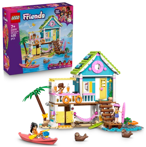 LEGO Friends - Strandhuis met zeehonden - 42699