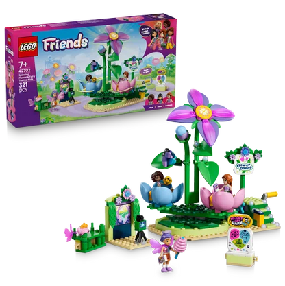LEGO Friends - Draaiende theekopjesattractie met bloementhema - 42702