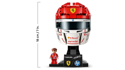 LEGO Editions Formula 1 - Scuderia Ferrari HP helm van Charles Leclerc - 43014