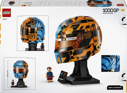 LEGO Editions Formula 1 - McLaren Mastercard F1® Team helm van Oscar Piastri - 43017
