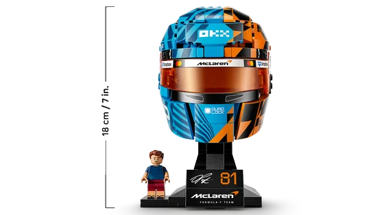 LEGO Editions Formula 1 - McLaren Mastercard F1® Team helm van Oscar Piastri - 43017