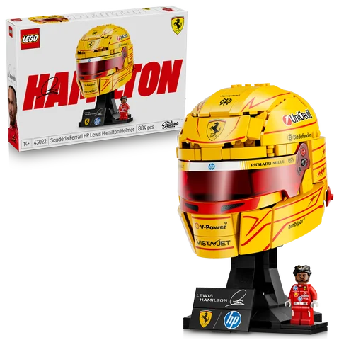 LEGO Editions Formula 1 - Scuderia Ferrari HP helm van Lewis Hamilton - 43022