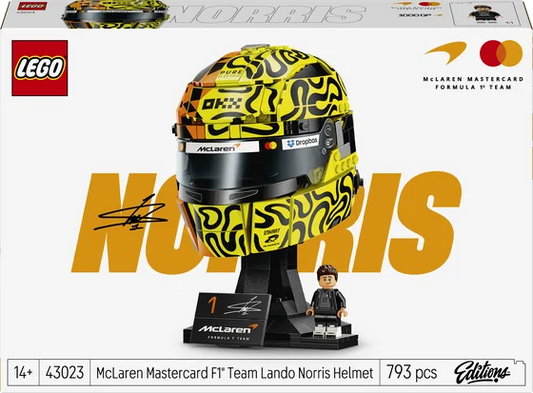 LEGO Editions Formula 1 - McLaren Mastercard F1® Team helm van Lando Norris - 43023