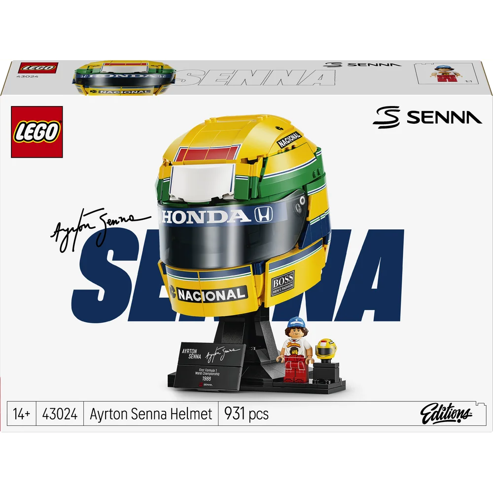 LEGO Editions Formula 1 - Helm van Ayrton Senna - 43024