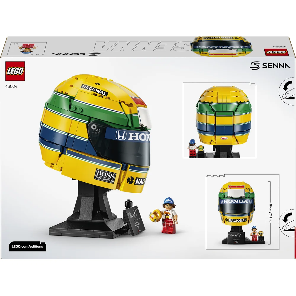 LEGO Editions Formula 1 - Helm van Ayrton Senna - 43024