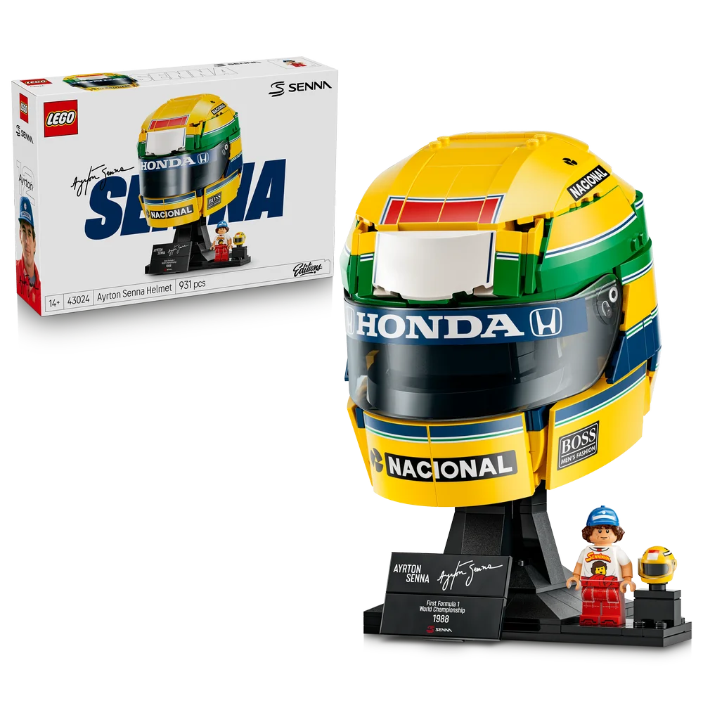LEGO Editions Formula 1 - Helm van Ayrton Senna - 43024