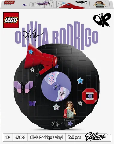 LEGO Editions Music - Olivia Rodrigo's vinylplaat - 43028