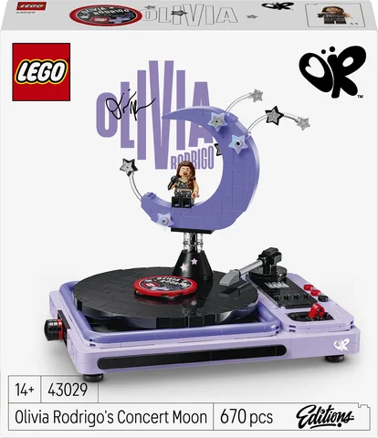 LEGO Editions Music - Olivia Rodrigo's concertmaan - 43029