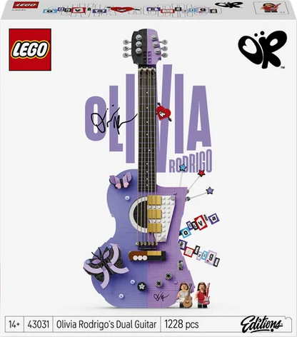 LEGO Editions Music - Olivia Rodrigo's dubbele gitaar - 43031
