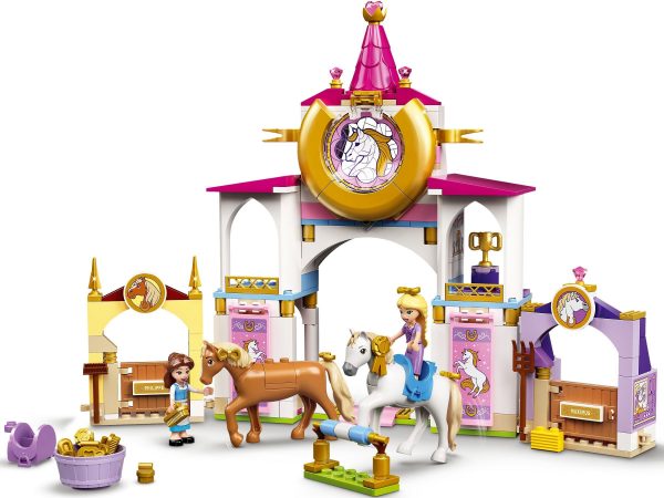 LEGO Disney - Belle en Rapunzel's koninklijke paardenstallen - 43195