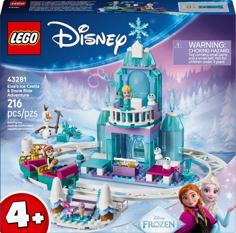 LEGO Disney - Elsa's ijskasteel en sneeuwrit - 43281