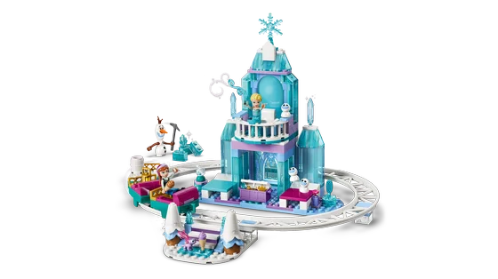 LEGO Disney - Elsa's ijskasteel en sneeuwrit - 43281