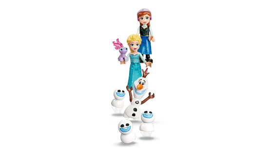LEGO Disney - Elsa's ijskasteel en sneeuwrit - 43281