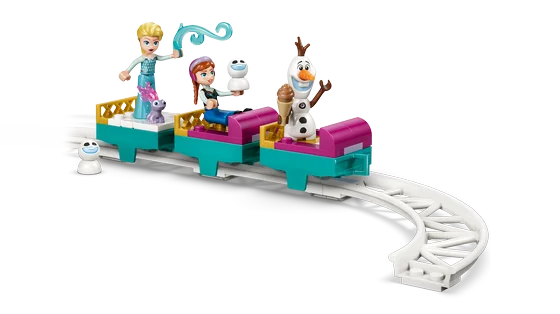 LEGO Disney - Elsa's ijskasteel en sneeuwrit - 43281