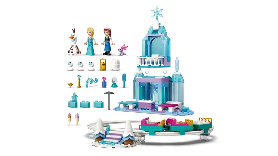 LEGO Disney - Elsa's ijskasteel en sneeuwrit - 43281