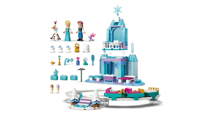 LEGO Disney - Elsa's ijskasteel en sneeuwrit - 43281