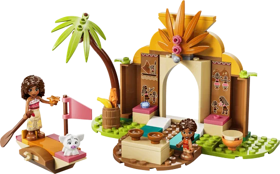 LEGO Disney - Dorpshuis en boot - 43282