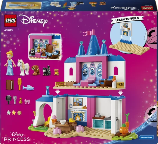 LEGO Disney - Assepoesters kasteel met dierenvriendjes - 43283