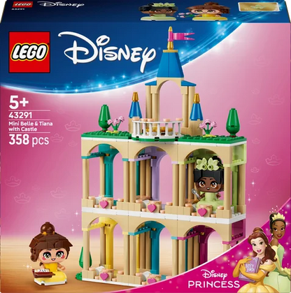 LEGO Disney - Mini Belle en Tiana met kasteel - 43291