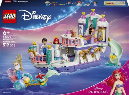 LEGO Disney - Ariëls koninklijke trouwboot - 43299