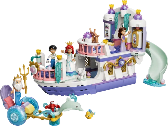 LEGO Disney - Ariëls koninklijke trouwboot - 43299