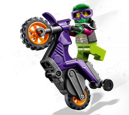 LEGO City - Wheelie stuntmotor - 60296