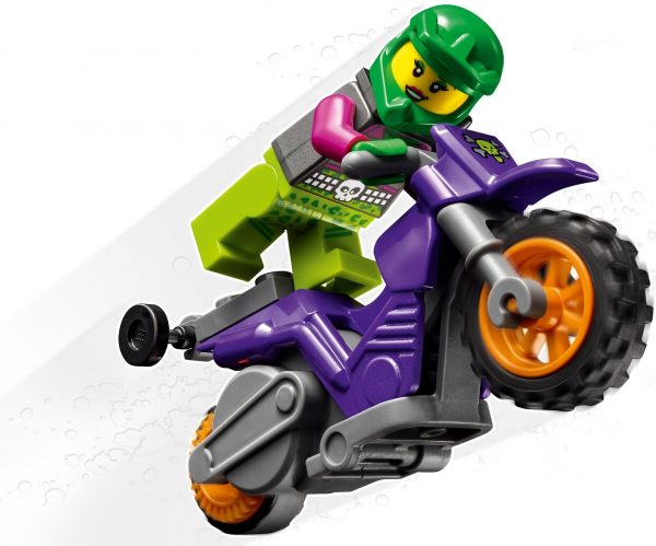 LEGO City - Wheelie stuntmotor - 60296