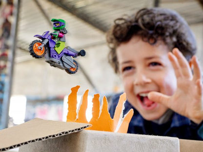 LEGO City - Wheelie stuntmotor - 60296