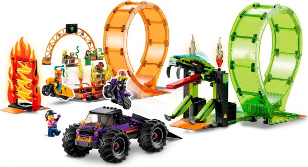 LEGO City - Dubbele looping stuntarena - 60339