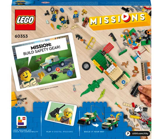 LEGO City - Wilde dieren reddingsmissies - 60353