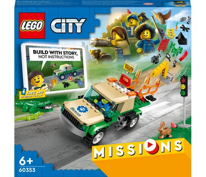 LEGO City - Wilde dieren reddingsmissies - 60353