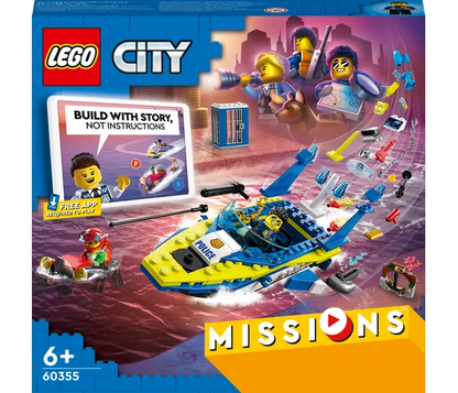 LEGO City - Waterpolitie recherchemissies - 60355