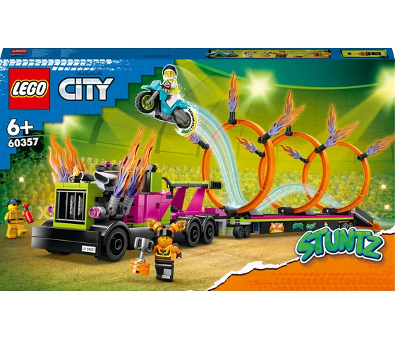 LEGO City - Stunttruck & Ring of Fire-uitdaging - 60357