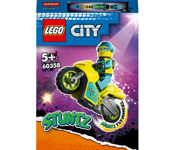 LEGO City - Cyber stuntmotor - 60358