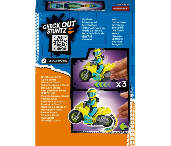 LEGO City - Cyber stuntmotor - 60358