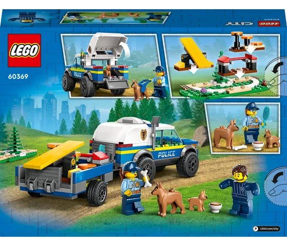 LEGO City - Mobiele training voor politiehonden - 60369