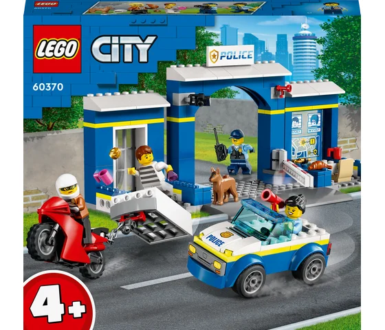 LEGO City - Achtervolging politiebureau - 60370