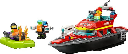 LEGO City - Reddingsboot Brand - 60373