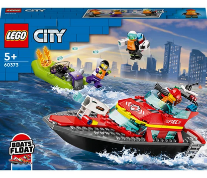 LEGO City - Reddingsboot Brand - 60373