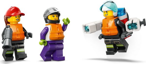 LEGO City - Reddingsboot Brand - 60373