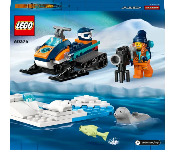LEGO City - Sneeuwscooter voor poolonderzoek - 60376