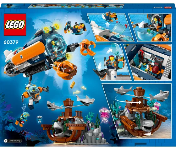 LEGO City - Duikboot voor diepzeeonderzoek - 60379
