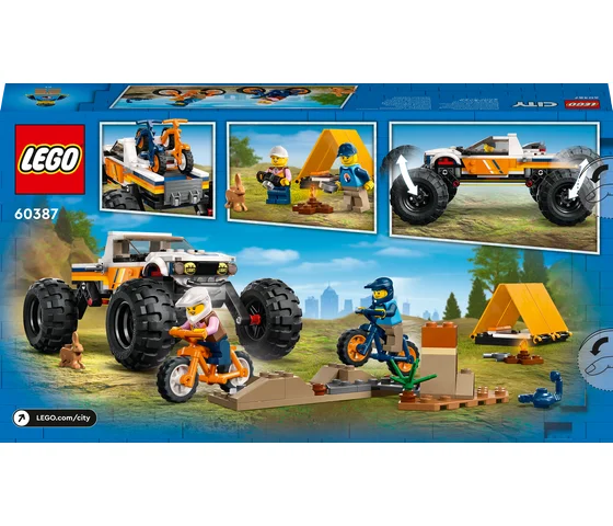 LEGO City - 4x4 Terreinwagen avonturen - 60387