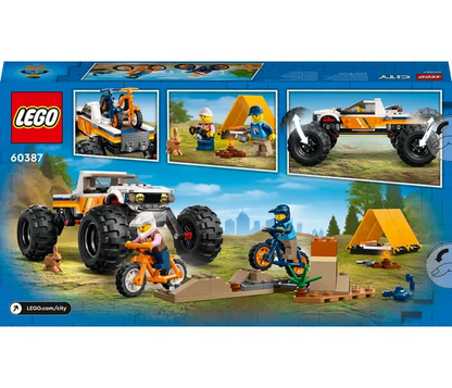 LEGO City - 4x4 Terreinwagen avonturen - 60387
