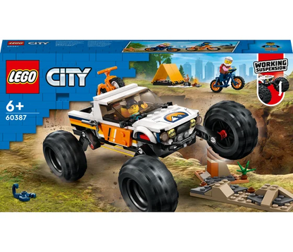 LEGO City - 4x4 Terreinwagen avonturen - 60387