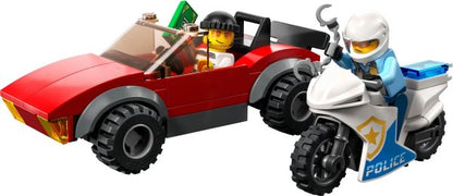 LEGO City - Achtervolging auto op politiemotor - 60392